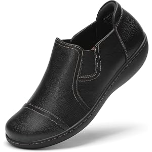 DREAM PAIRS Women's Loafers Comfort Arch Support Work Shoes | Closed Toe Lightweight Loafers Business Casual Formal Office Fl