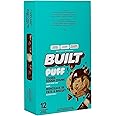 Built Bar 12 Pack High Protein and Energy Puffs- Low Carb, Low Calorie, Low Sugar- Delicious, Healthy Snack - Gluten Free (12