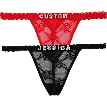 Lace Thongs For Women G-String Thongs T-back Sexy Floral...