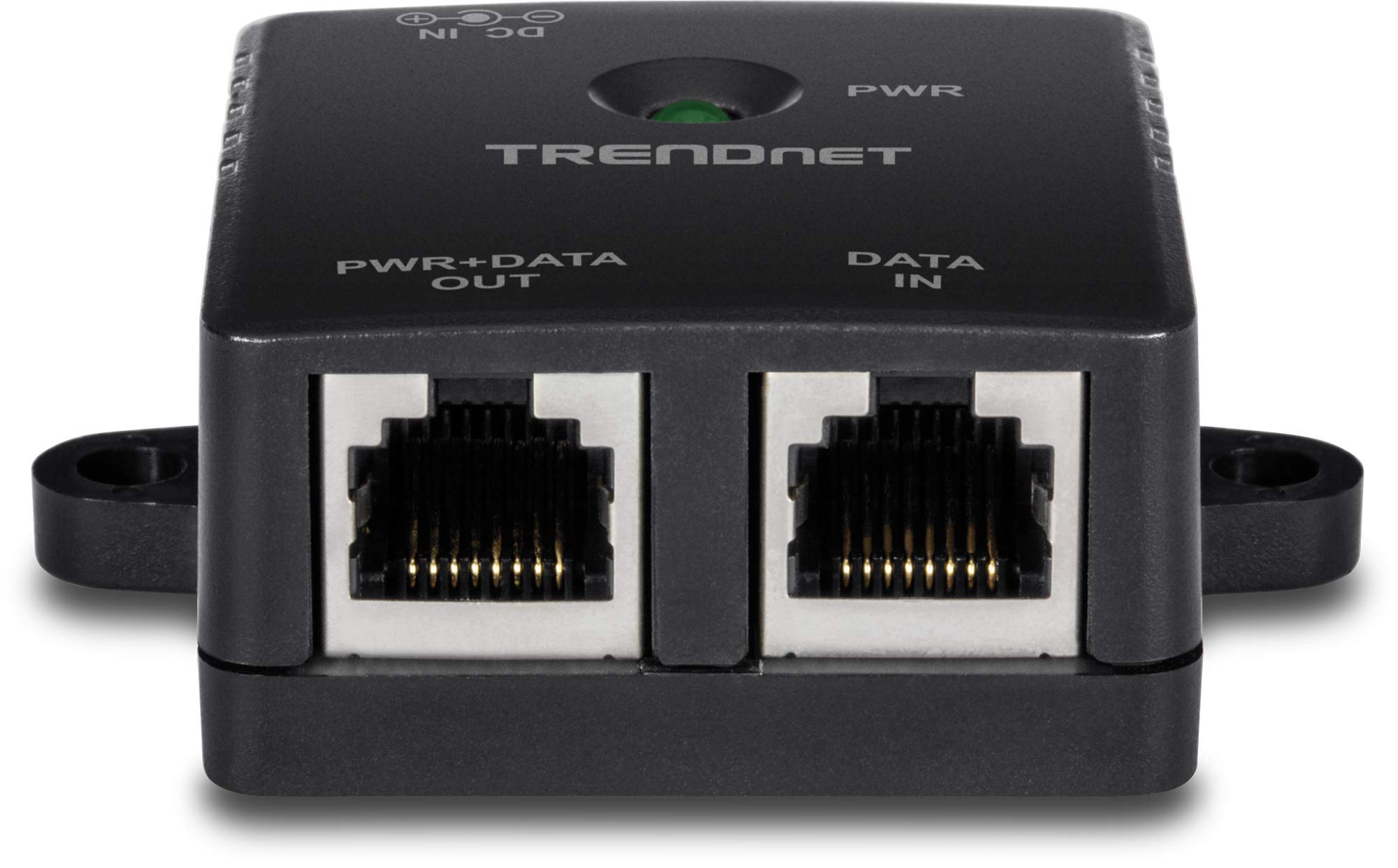TRENDnet Gigabit Power Over Ethernet Injector, TPE-113GI (Version 3.0R), Full Duplex Gigabit Speeds, Connect Devices Up to 100m (328 ft), Wall Mount, Connect Network Devices Up to 100M (328 ft.)