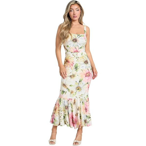white christmas dresses LungoLL Maxi Dress
