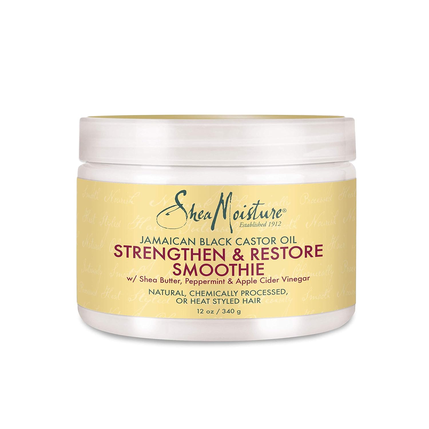 Shea Moisture Jamaican Black Castor Oil Smoothie, 12 Ounce : Beauty