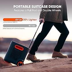 Jackery Solar Generator 3000 PRO 400W, 3024Wh Power