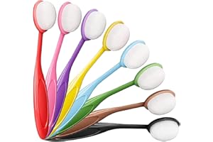 GENERIC Ink Blending Brushes for Crafts, Color Coded Handles Blending Brushes for Card Making, Craft Blending Brush, Ink Daubers Ink Blending Tool, Blender Brushes for Stamping Scrapbooking Stencil, 8 Pack