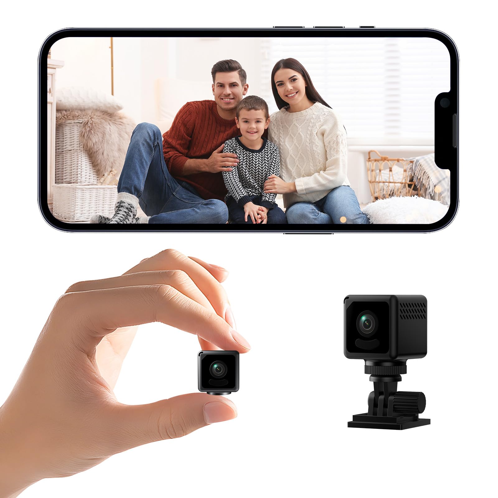 Mini Wireless Camera 4K HD WiFi Camera Small Home
