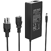 PAUTIX 24V DC Power Supply Adapter 24Volt 5A 120W AC to DC Converter Transformer 100-240V AC Input with 5.5 x 2.1mm US Plug for LED Strip, CCTV Camera