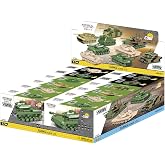 COBI Armed Forces CDU - 12 Tanks, Scale 1:72 Series II Building Set, 1669 Pieces