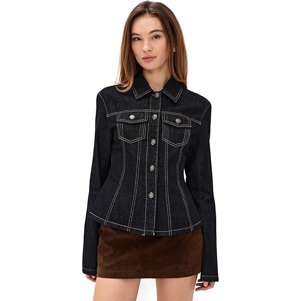Amazon.com: Lioness Women's Claude Tweed Jacket, Ash Tweed, Grey