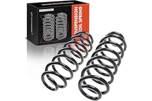 A-Premium 2Pcs Rear Suspension Coil Spring Set Compatible with Volkswagen Passat 2006-2019 Tiguan 2009-2017 Tiguan Limited 2017-2018, Driver and Passenger Side, Replace# 3C0511115AD