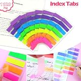 Hanyousheng Sticky Notes 1120Pcs Index Tabs 7 Colors Writeable Page Markers view 3