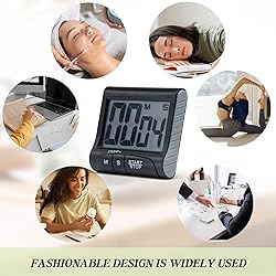Large LCD Display Kitchen Timer -Magnetic Digital