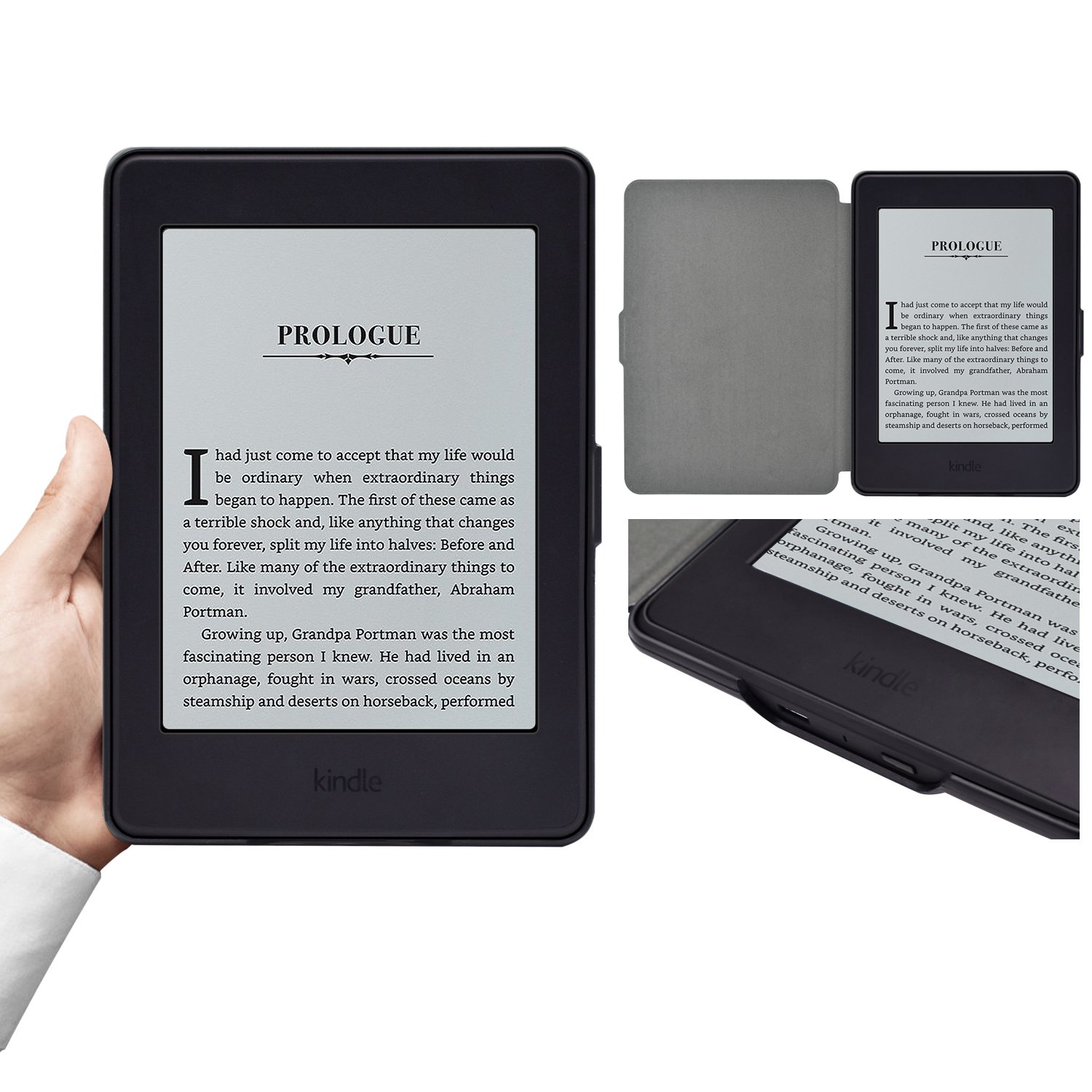 Dopup Kindle Paperwhite Case Light and Thin Smart Protective Cover for Amazon Kindle Paperwhite E-reader (Fits all 2012, 2013, and 2015 Versions), with Auto Wake/Sleep Function(Geometry Maple)