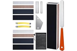 Guitar Maintenance Kit Repair Tool 16 Pcs, Fret File Crowning, Fret Rocker, End Dressing File, Leveling Beam, Fret Polishing 