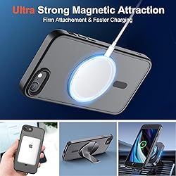 SUPFINE Magnetic for iPhone SE Case 2022 (3rd)/2020