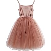 JNKLWPJS Baby Girls Tutu Dress Sleeveless Infant Toddler Princess Party Tulle Sundress