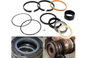 USVEHJ G109417 Hydraulic Cylinder Seal Kit (for Rod: 1.75" BORE: 3.25") Fit for Case 35CWL 580D 580E 580G 580SD 580SE 650 850D 855D W30 for Cylinder G101214, G101215