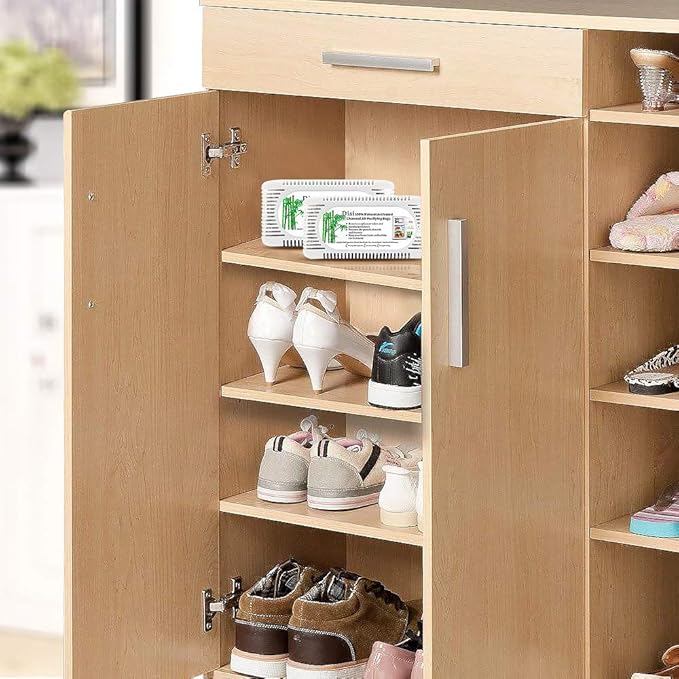 Disi - Cajas de carbón Activado de bambú Natural (5 Unidades) para ...