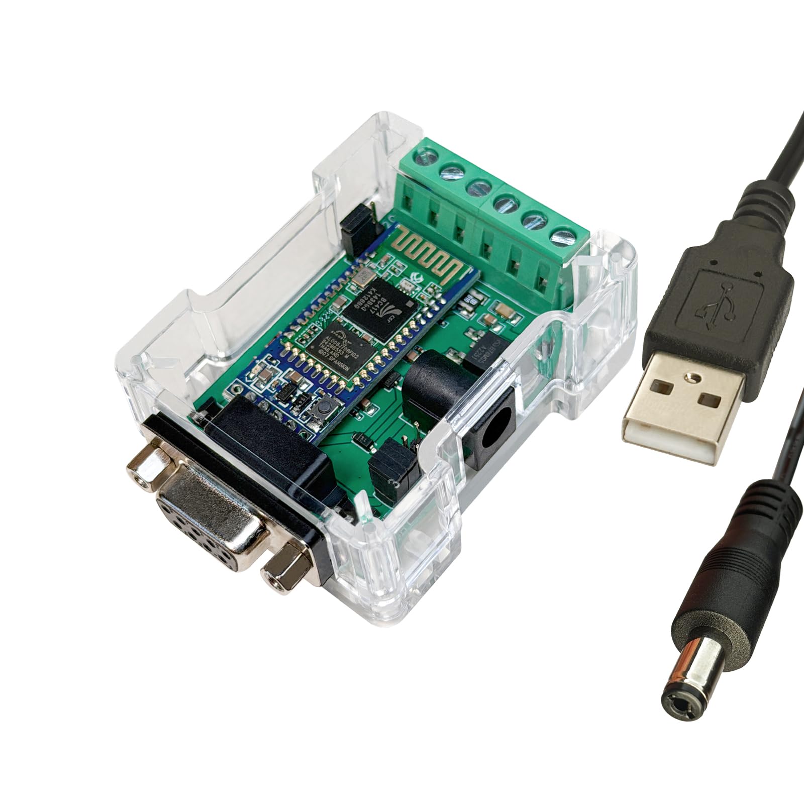 DSD TECH SH-B35 RS485 RS232 to Bluetooth 2.0 Adapter Support Android and Windows