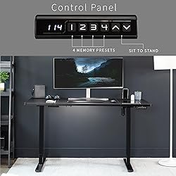 VIVO Electric 60 x 30 in Standing Desk, Memory