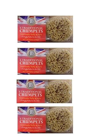 Bundle Of 4 Lakeland Bake Crumpets Real British Crumpets 6 Per