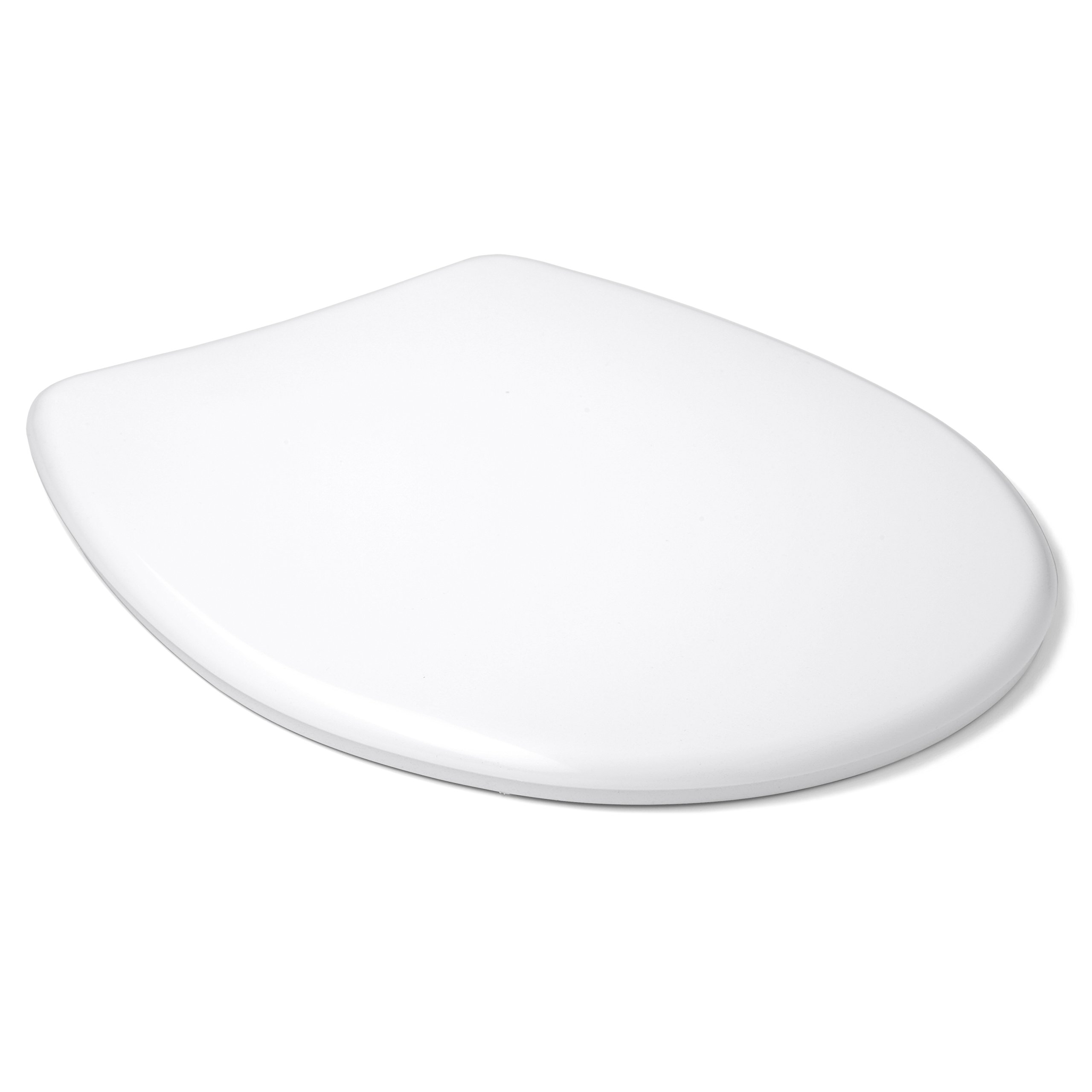 TATAY Toilet seat, in thermoplastic material, high impact resistance, recyclable and long lasting. White colour, glossy finish