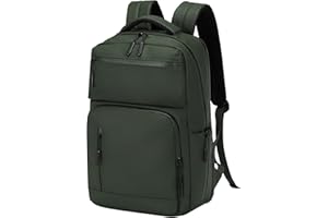 SUIKIHUM Waterproof Laptop Backpack for Men & Women, Flight Approved Anti-Theft Daypack with Laptop Sleeve