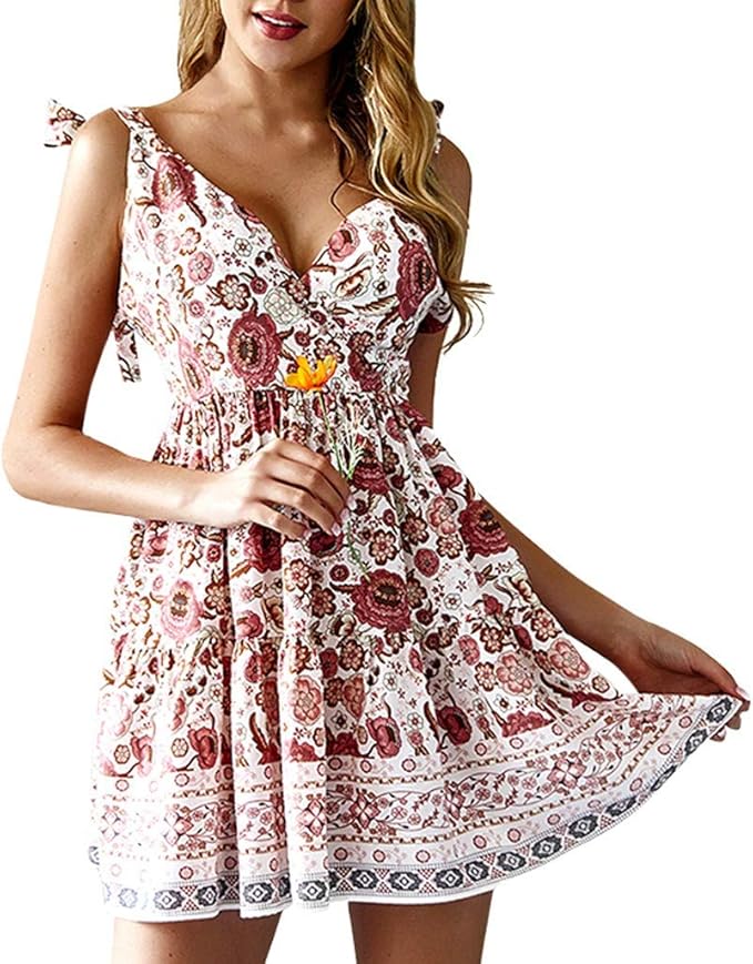 floral mini sundress