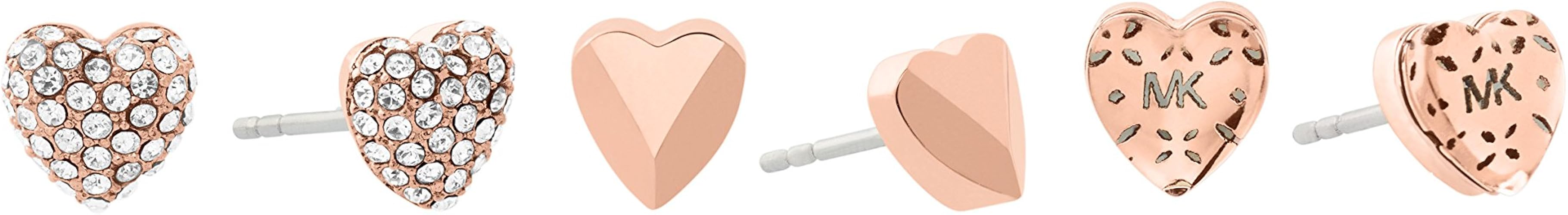 Amazon Michael Kors マイケルコース ロゴ ロゴloveローズゴールド調スタッドイヤリング ピアス 通販