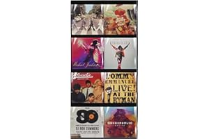 Creproly Vinyl Record Display Wall Mount Album Storage for 12 Inch Frame Display With Clear Window for 8 Vinyl Records for Home Office Music Room Wall Collection