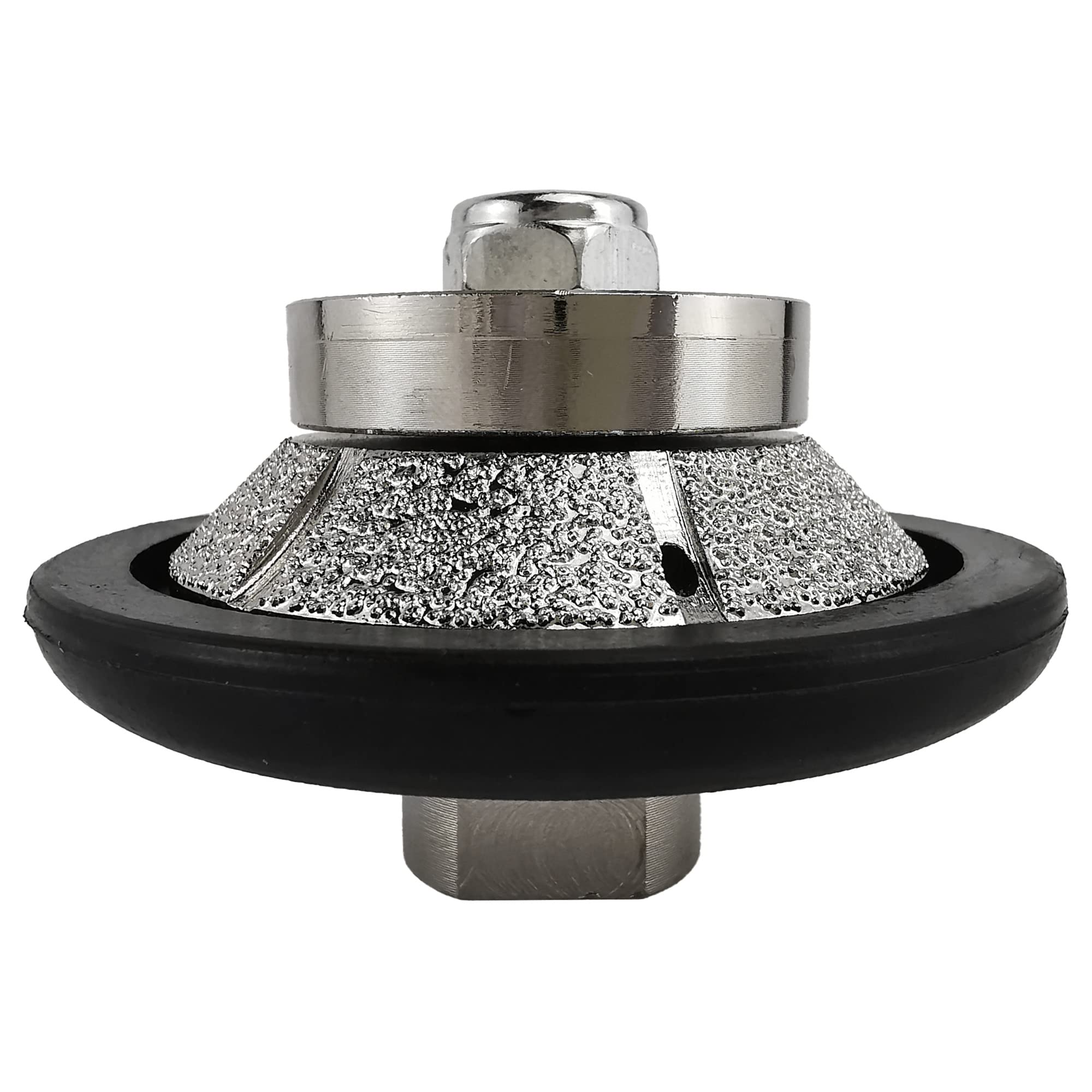 NBB Diamond Profile Wheel Diamond Router Bit Milling Drill chamfer Bit Grinding Wheel for Profiling Porcelain Tile Ceramic Granite Marble Stone Use on Angle Grinder (Bevel E10) — image 1