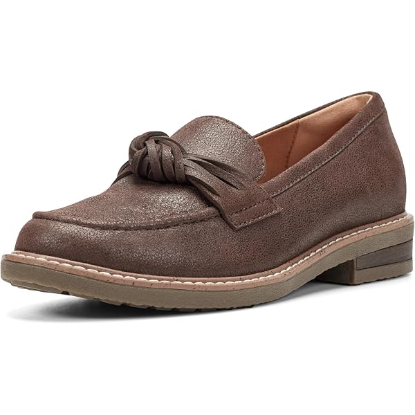 Born Dark Brown Leather Tassel Loafers 8/39 Women’s Women main image 4