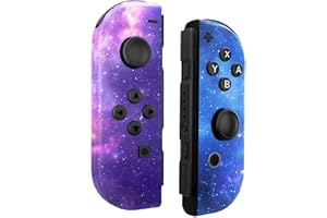 Toxfla Replacement for Switch Controller, L/R Wireless Controller for Switch/Lite/OLED, with Wake-up/Screenshot/Dual Vibration/Motion