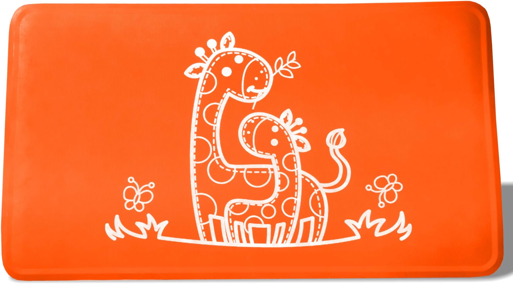 ZOOMIN Natural Rubber NON Slip Bath Mats Kids,Babies, Shower and Tub Mat, Antibactirial,LATEX FREE, PVC FREE, Rubber bath mats non slip kids anti mould