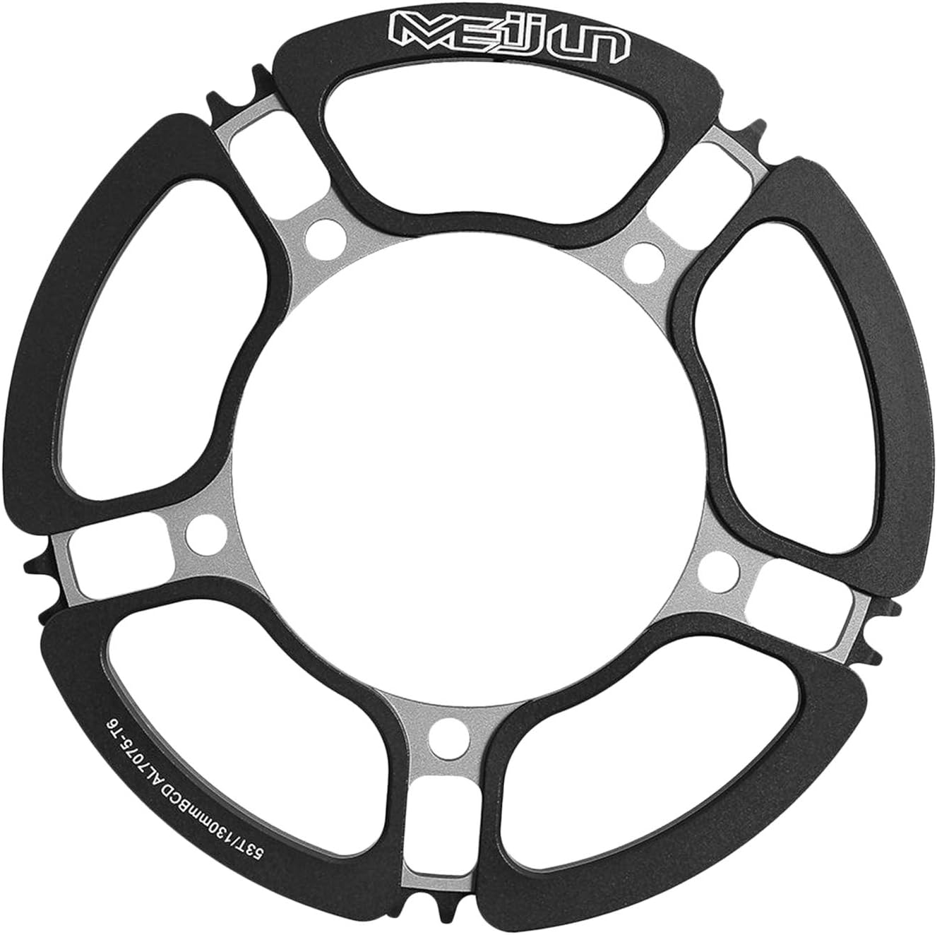 Écrous De Plateau De Vélo En Alliage D'aluminium - Lot De 5 - Filetage M8x0.8 - Doré - Pour Fixation De Chaîne Et Manivelle