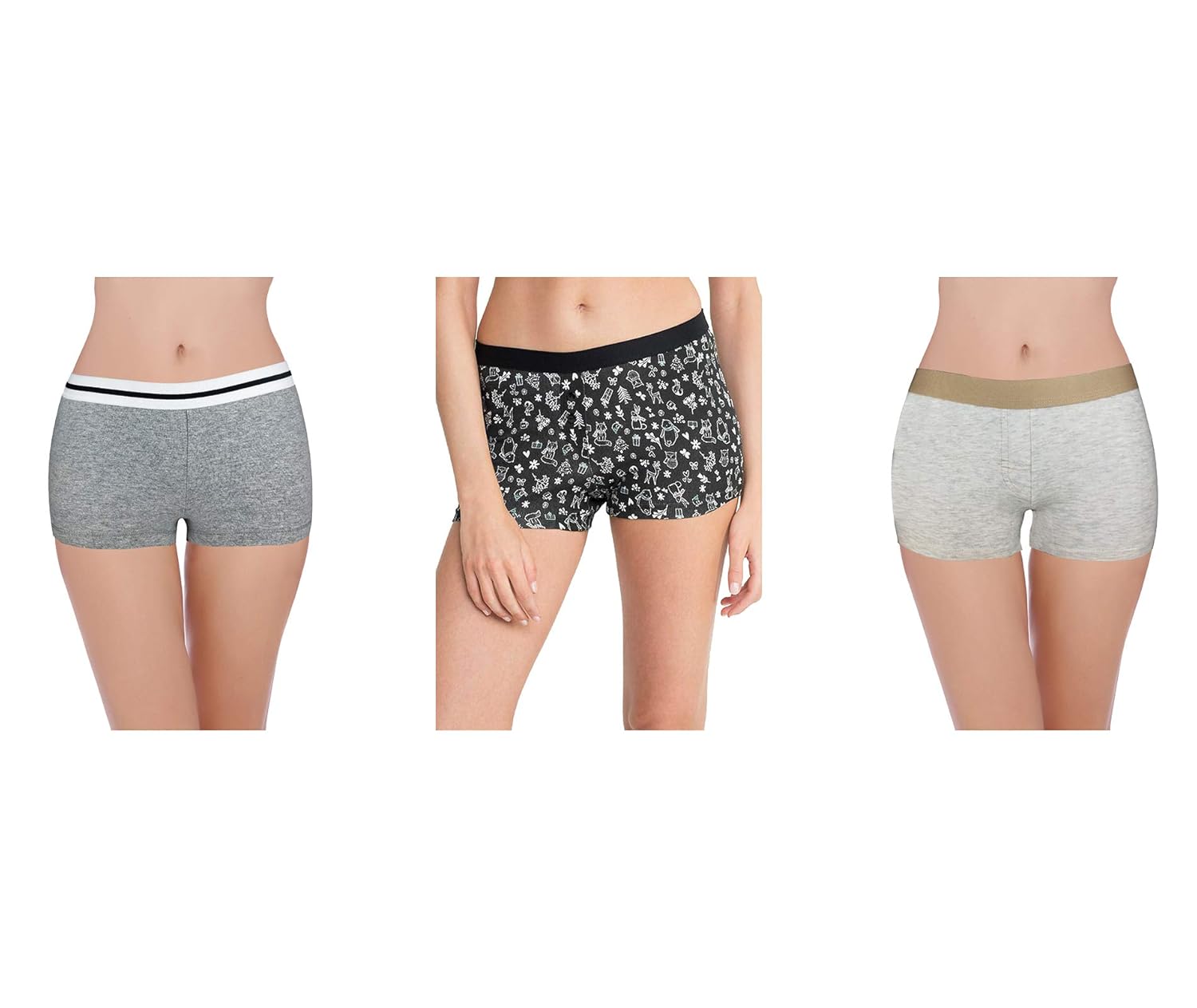 Buy Pepperika Women's Full Coverage Soft Breathable Cotton Spandex