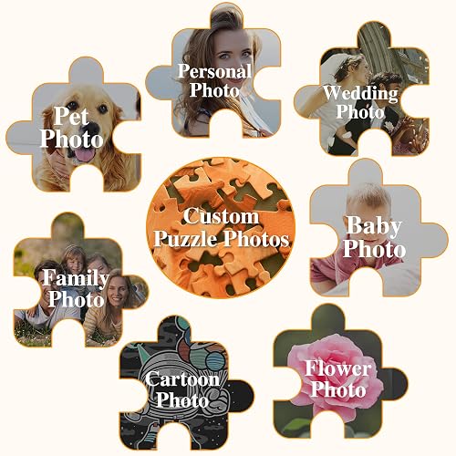 Custom Photo Puzzles From Your Pictures - 36 To 1000 Piece Personalized Jigsaw Puzzles