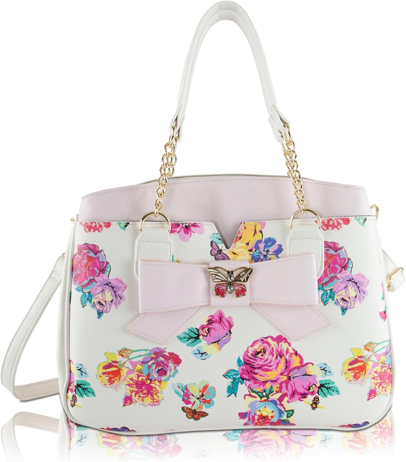 betsey johnson butterfly bag