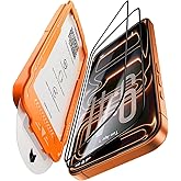 NeverBreak 9H+ Hardness for iPhone 17 Pro Screen Protector 12FT Military Grade Protection (Scratch, Shatter, Drop Resistance) Tempered Glass Full Edge Coverage 6.3" 2025, 2 Pack with De-Bubble Card