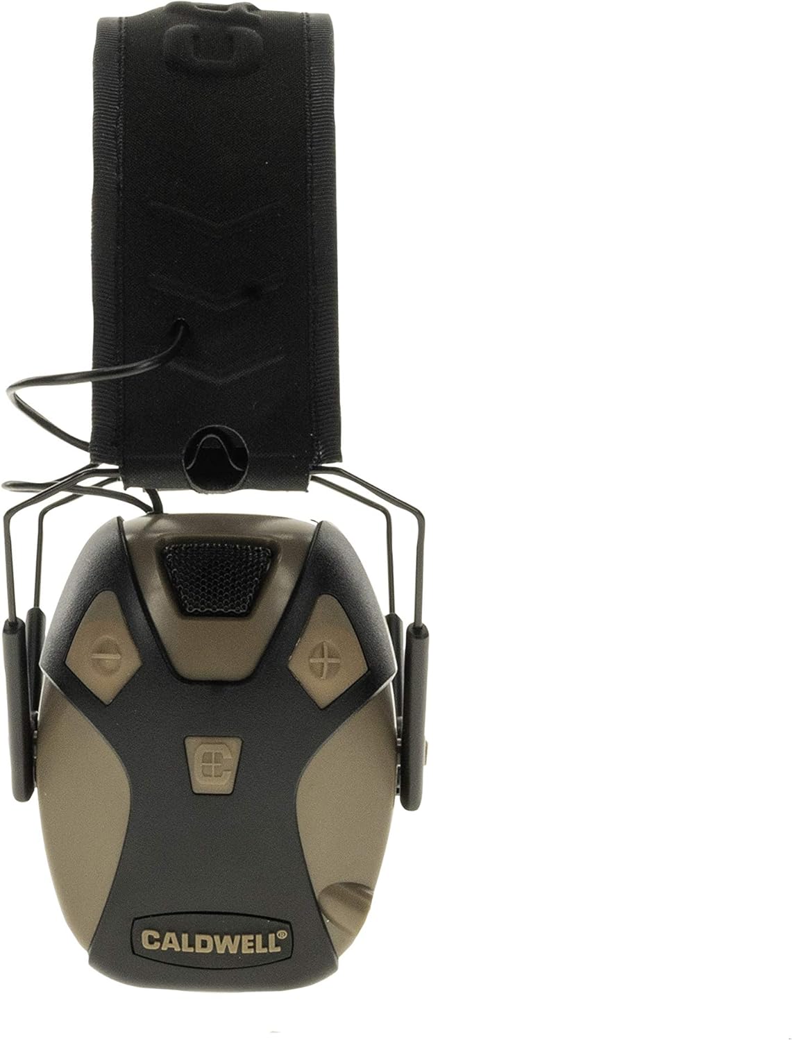 Caldwell E-Max PRO - ADULT FDE - Low Profile Electronic 23 NRR Hearing Protection with Sound Amplification - Adjustable Earmuffs for Shooting, Hunting and Range : Sports & Outdoors