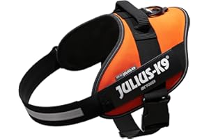 JULIUS-K9 IDC Powerharness, Size: XL/2, UV Orange