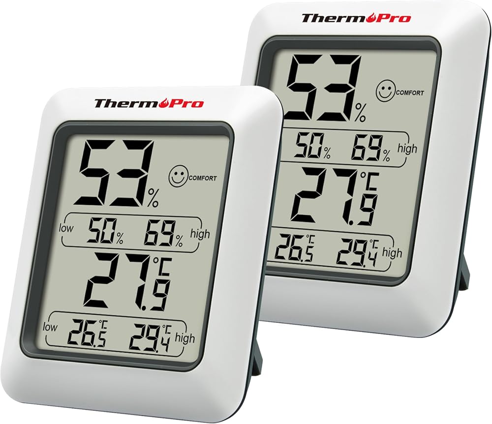 ThermoPro TP50 Room Thermometer Hygrometer Indoor Humidity Monitor Digital