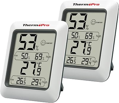 ThermoPro TP50 Room Thermometer Hygrometer Indoor Humidity Monitor Digital