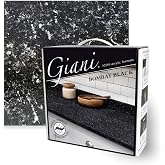 Giani Granite Countertop Paint Kit 2.0-100% Acrylic (Bombay Black)