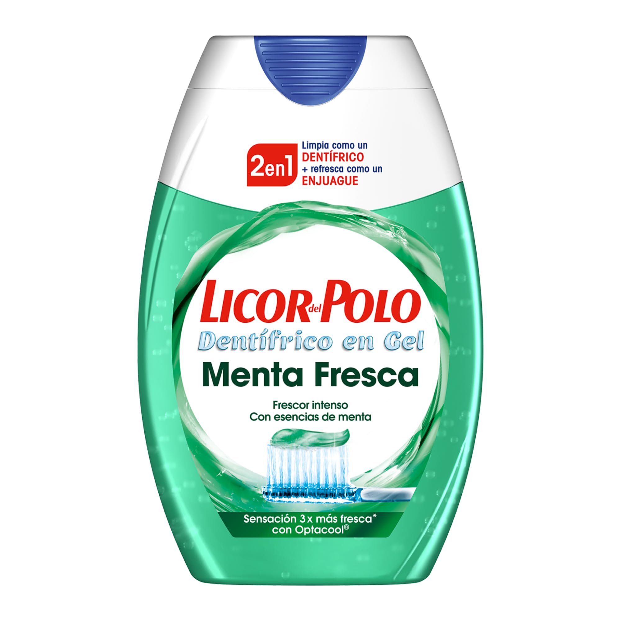 Licor Del Polo 2 in 1 Fresh Mint 75 ml Unisex