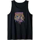 Dungeons &amp; Dragons Retro Characters Action Pose Tank Top