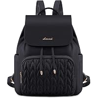 Y2K Cute Black Canvas Corduroy Backpack Purse Daypack Fashion Coquette Grunge Fashion Backpack Y2K Purse Backpack, Cute Fuzzy Daypack  main image 3
