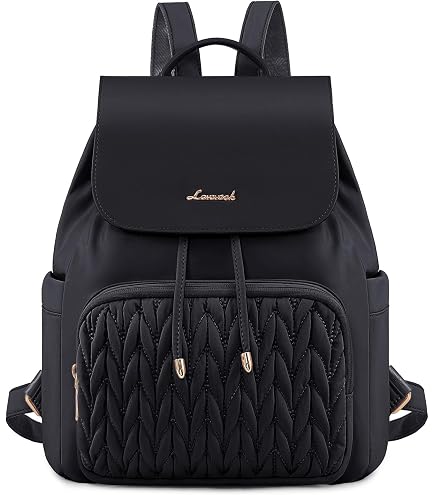 Amazon.com: Black Kangaroos Backpack for Women Anti Theft Large