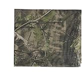AUSCAMOTEK Woodland Camo Mesh Netting Camouflage Netting for Hunting Blinds Window Camping Shooting Clear View Camo Hunting Hide Net, Wetland/Green/Yellow 5 ft x 12 ft (appro)