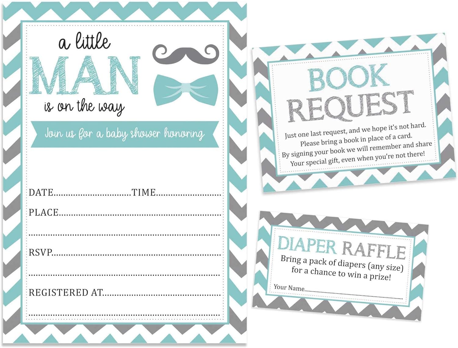 baby shower invitations with diaper raffle