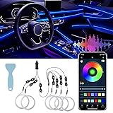 LivTee Smart LED Car Lights Interior with USB